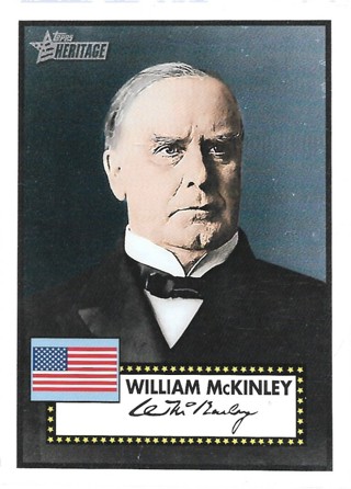  2009 Topps American Heritage American Presidents #AP25 William McKinley