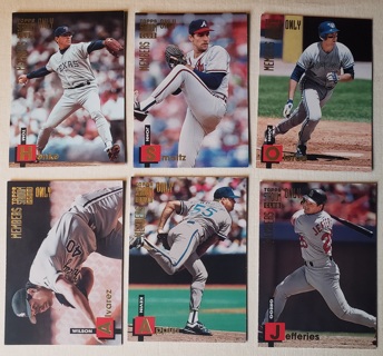 1994 Topps Stadium Club Members Only Box Set 12 different Cards - All Listed