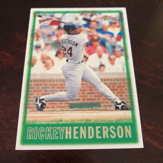 1997 Topps - [Base] #96 Rickey Henderson