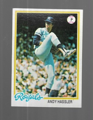 1978 TOPPS ANDY HASSLER #73