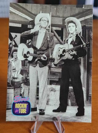 1992 The River Group Elvis Presley "Rockin' the Tube" Card #133