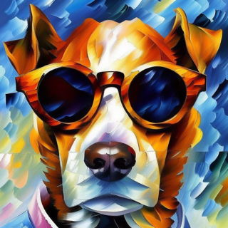 Listia Digital Collectible: Cool Dog