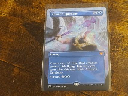 Free: Magic the gathering mtg Alrunds Epiphany Borderless Mythic Rare ...