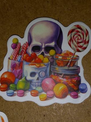 Cool one new vinyl sticker no refunds regular mail only Very nice win 2 or more get bonus