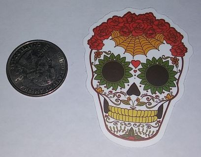 Sugar Skull Sticker (#2)