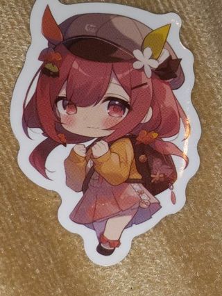 Anime new small vinyl laptop sticker no refunds regular mail very nice quality