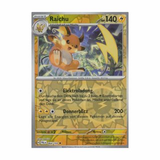  Tradingcard - Pokemon 2023 german Raichu 064/193 REVERSE HOLO 