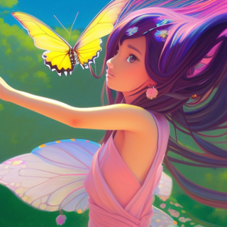 Listia Digital Collectible: Did you see a butterfly?