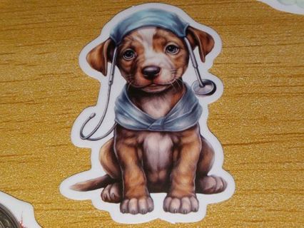 Dog New 1⃣ Cute vinyl sticker no refunds regular mail only Very nice quality!