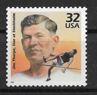 1998 Sc3183g Celebrate the Century: 1910's Jim Thorpe MNH