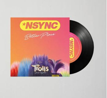 New Sealed N-SYNC: Better Place From TROLLS Band Together 7" Vinyl single 45 RPM