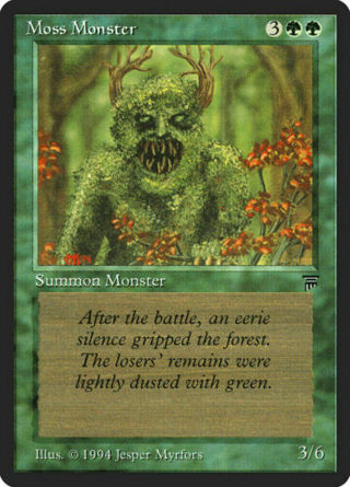 1994 MTG Moss Monster – Legends Card # 195
