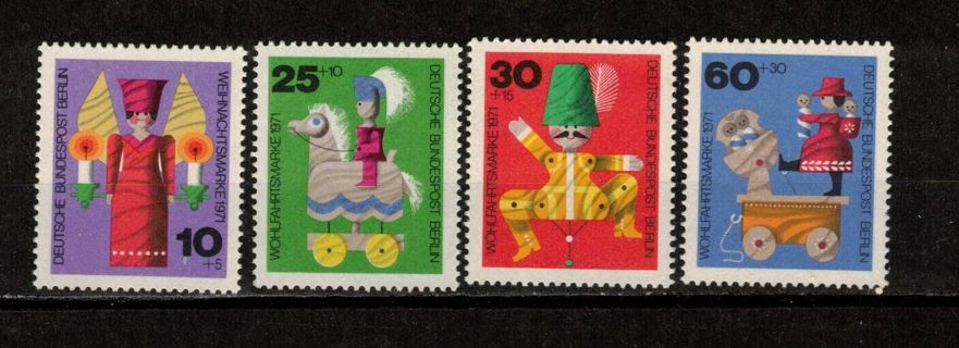 Germany W Berlin Semipostal Set 1971