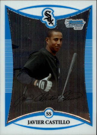 2008 Bowman Chrome Prospects White Sox Baseball Card #BCP46 Javier Castillo