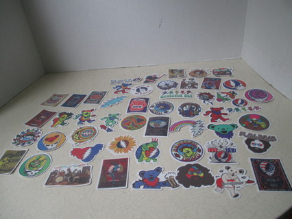 50 Piece Lot Vintage Grateful Dead Decals