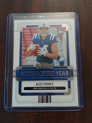 Alec Pierce *Rookie 2022 Contenders Football #ROY-API