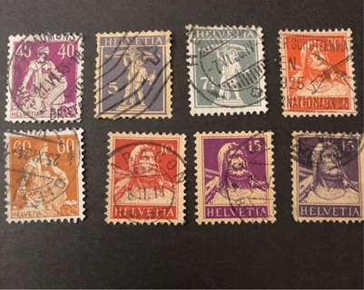 Switzerland stamp lot 