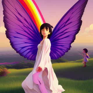 Listia Digital Collectible: Purple Fairy