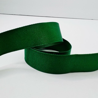 Green Grosgrain 1.5” Wide Ribbon 