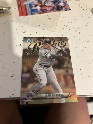 2017 bowman rookie of the year favorites rc yoan moncada