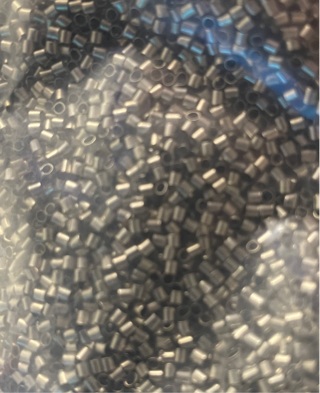 100 Crimps beads -1.5 mm Nickle color crimp tube