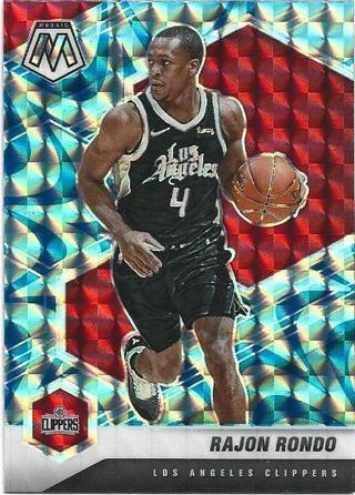 2020-21 MOSAIC RAJON RONDO BLUE PRIZM REFRACTOR CARD