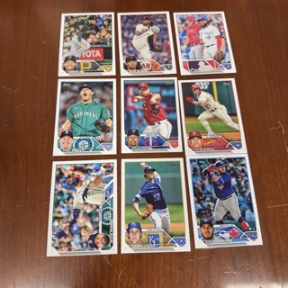 2023 Topps baseball lot