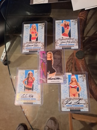 Benchwarmers Auto Lot of 5 (Please Read)