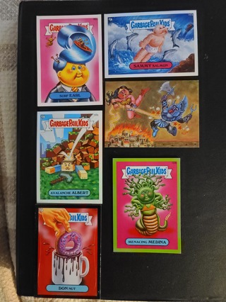 6 modern garbage pail kids gpk