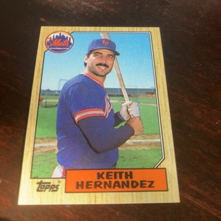 1987 Topps - [Base] #350 Keith Hernandez