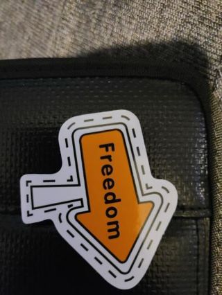 Freedom Sticker