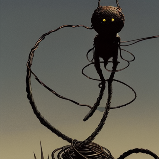 Listia Digital Collectible: Wire monster # 1