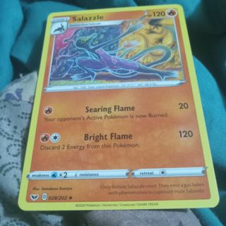 Pokemon Card-- Salazzle