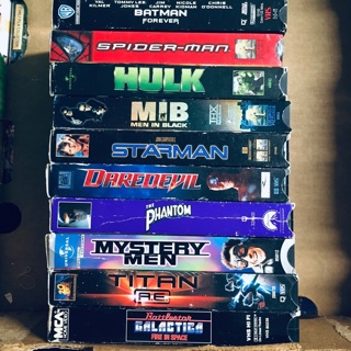 10 Pk VHS SCI-Fi Action Movies