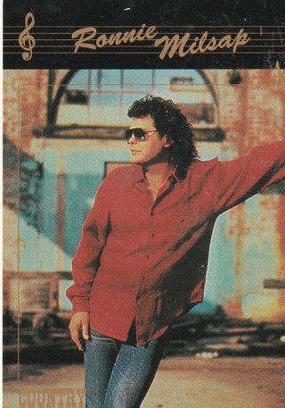 Collectable 1992 Country Singers Card: Ronnie Milsap