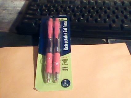 2-red Pens in package