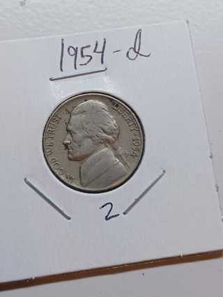 1954-D Jefferson Nickel! 23.2