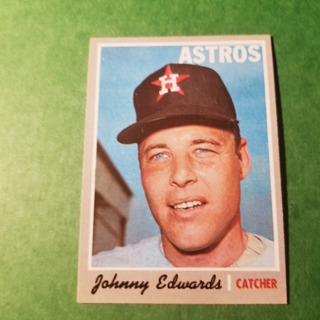 1970 - TOPPS BASEBALL CARD NO. 339 - JOHNNY EDWARDS- ASTROS