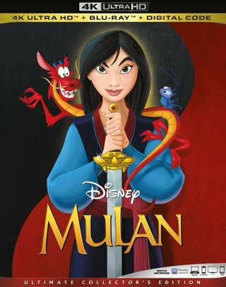 Mulan *1998* (Digital 4K UHD Download Code Only) *Disney* *Ming-Na Wen* *Eddie Murphy*