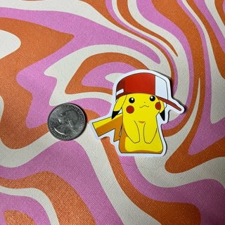 ⭐️ Pokemon Pikachu with Hat Sticker ⭐️