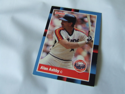 1998 Alan Ashby Houston Astros Donruss Card #163