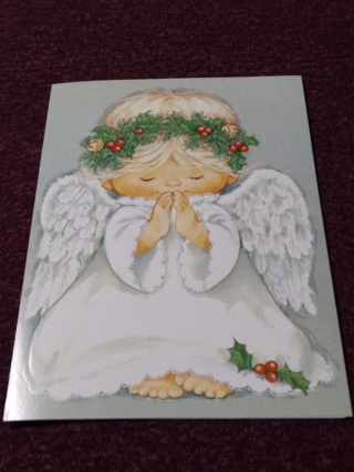 Christmas Card - Praying Angel