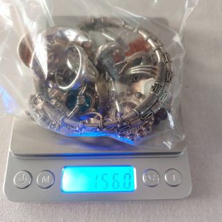 Approximately 150 Grams sterling silver