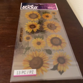 Sticko sunflower stickers 