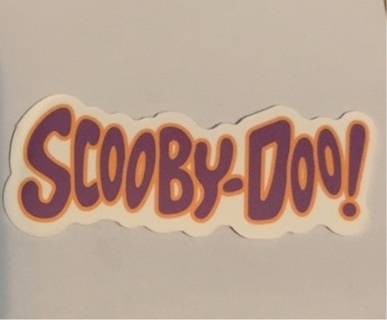 Scooby Doo Decal Sticker