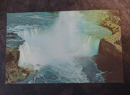 Aerial View Of Niagara Falls Postcard 