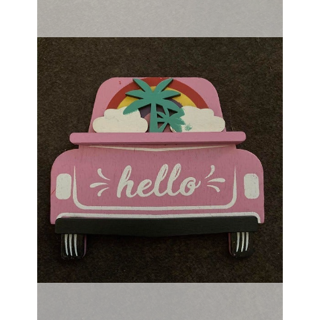 Pink Car Magnet