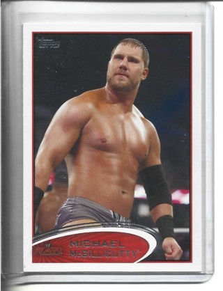 2012 Topps WWF/WWE Michael McGillicutty Card #71