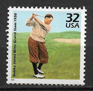 1998 Sc3185n Celebrate the Century: 1930's Bobby Jones MNH