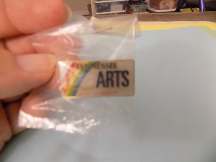 Tennessee Arts enameled hat pin